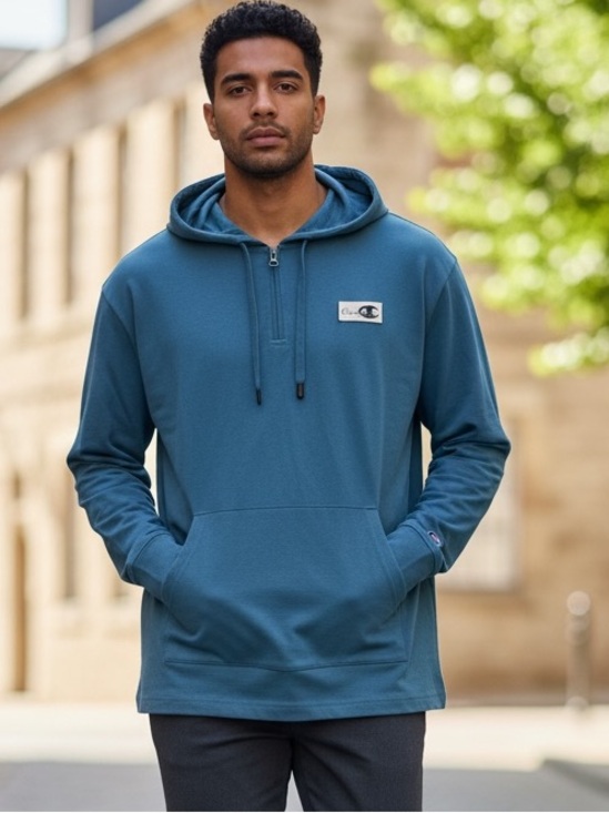 Champion Other - Champion Men’s Blue Pullover Hoodie – Lightweight Comfort Hoodie Size XL